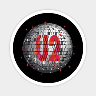 U2 Disco Ball | Red Magnet